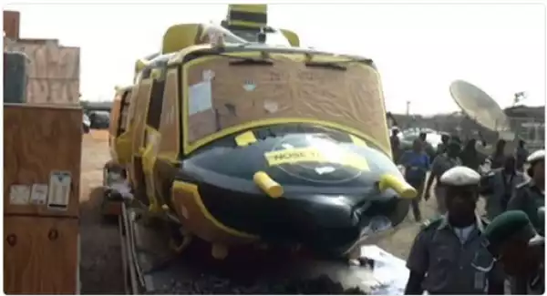 Customs Hands Over Seized Helicopters To Air Force [See Photo]